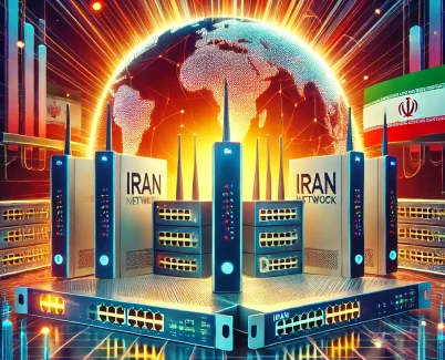 نصب و راه‌اندازی تجهیزات شبکه با تاکید بر فناوری برای کسب‌وکارهای تهران همراه با متن ایران نتورک.