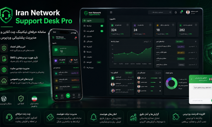Iran Network Support Desk Pro