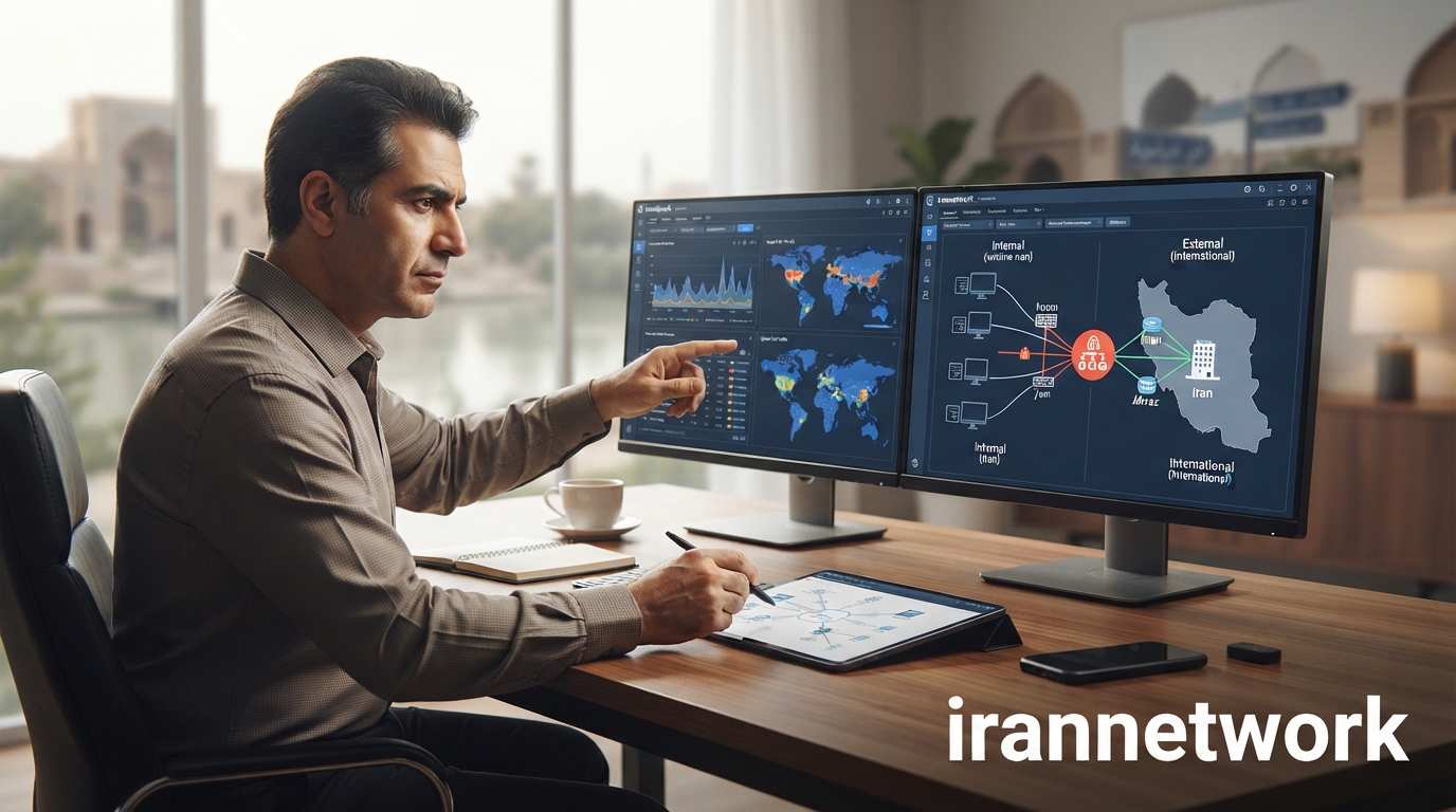 اختلال اینترنت اهواز؛ تشخیص منبع اختلال: آیا مشکل از داخل است یا خارج؟ | ایران نتورک تصویر توضیحی اختلال اینترنت اهواز؛ تشخیص منبع اختلال: آیا مشکل از داخل است یا خارج؟ در مقاله اختلال اینترنت اهواز