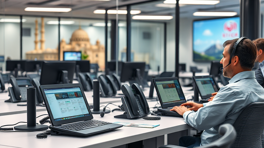 راهاندازی VoIP و سانترال تحت شبکه